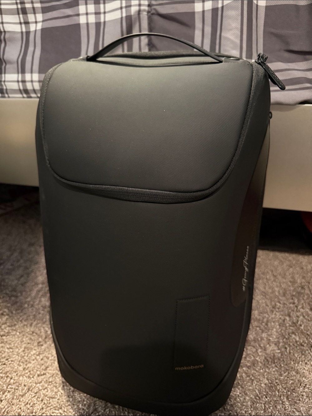 Mokobara Black Sleek Hardshell Backpack